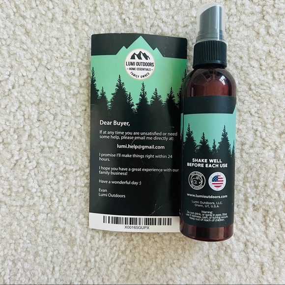 Lumi Outdoors Natural Shoe Deodorizer Spray 4oz - Picture 1 of 3